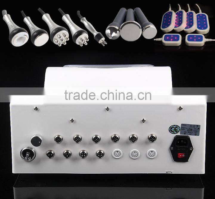 YL-VS08 7 IN 1 Ultrasonic Cavitation Vacuum RF weight lost machine with CE Standard