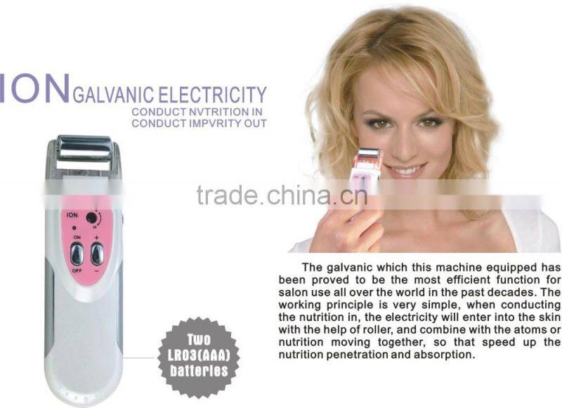 2016 Microcurrent Galvanic lon face lift machinewith ce