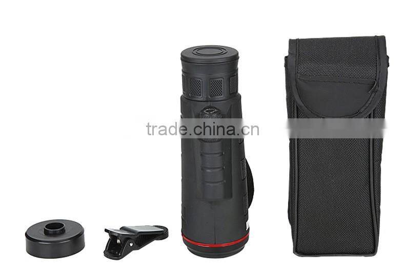 Portable Mobile Phone Monocular 10x40 Small Telescope 1200m/9600m chinese telescope