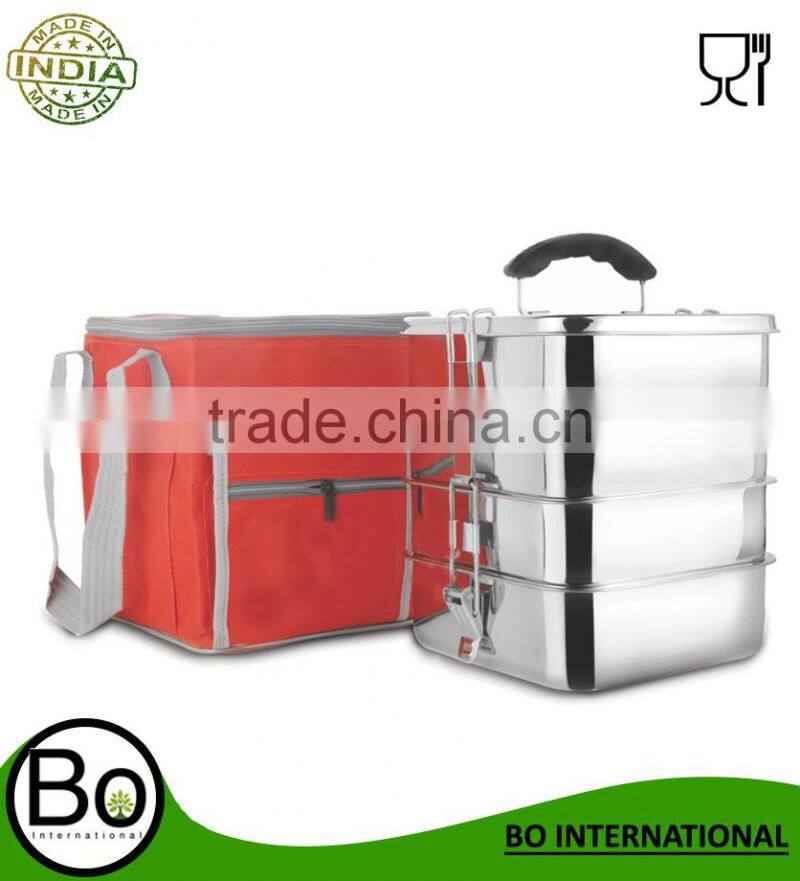 Stainless Steel Small Lunch Box 160x102x55 mm