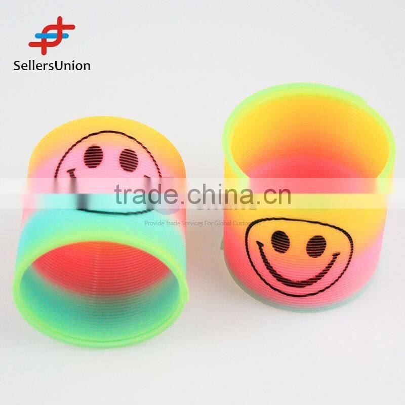 2016 No.1 Yiwu agent hot sale commission sourcing agent Smiling Face Light Rainbow Circle