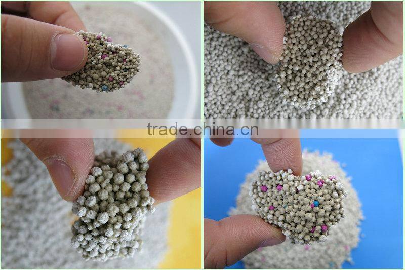 bentonite cat sand with lemon flavor best clean brand pet litter OEM