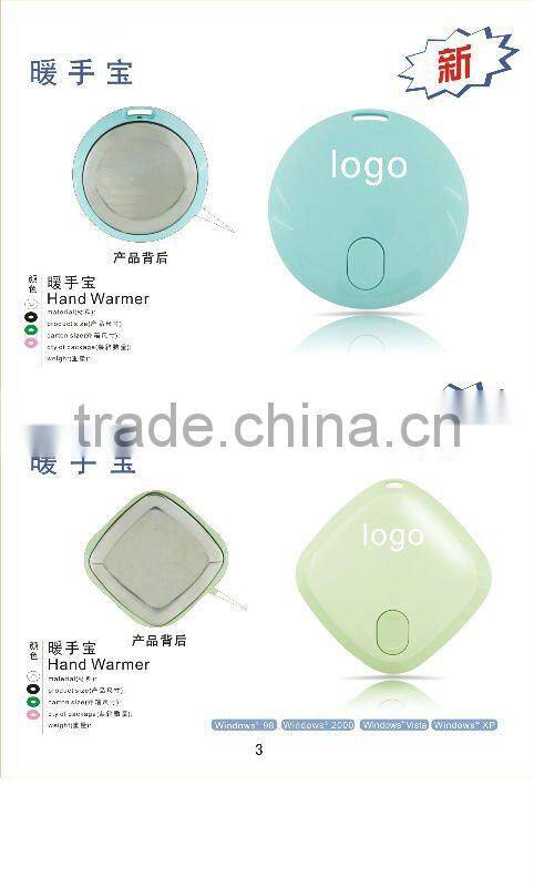 Promotional gift usb rechargeable hand warmer