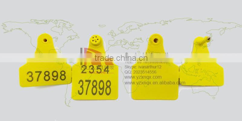 ear tag for cattle ISO certificate 78*56 mm