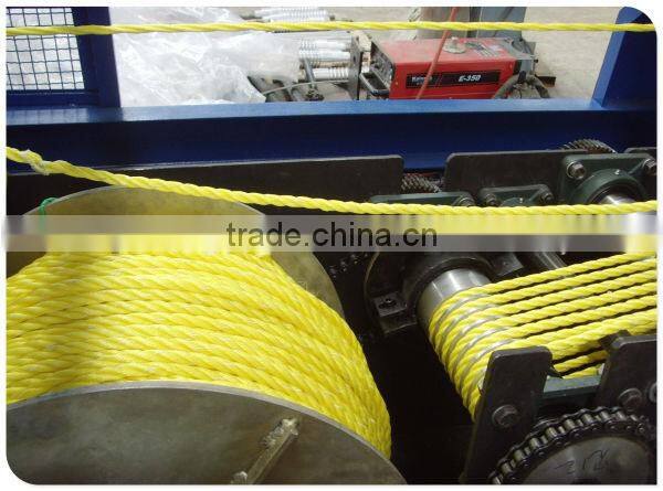 High speed 2 in 1 Plastic Type Rope Maker +86 18853866278