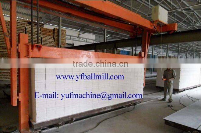 AAC Plant (Aerated autoclaved concrete machine) AAC equipments --Yufeng Brand