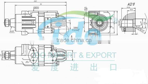 steering pump for KAMAZ parts TN7-256B-3407199