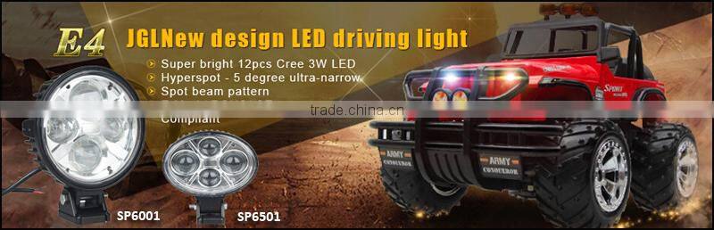 Nice quality 4x4 offroad led work light 36W cree LED spot work light driving light news product on China market
