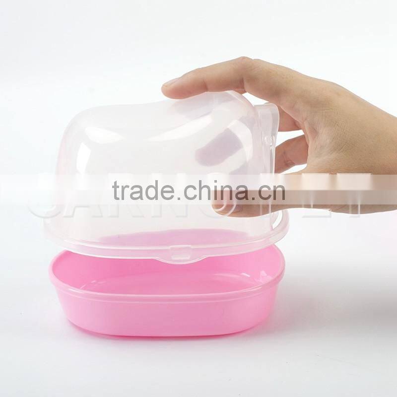 new design hamster products Portable colorful plastic bathroom for hamster