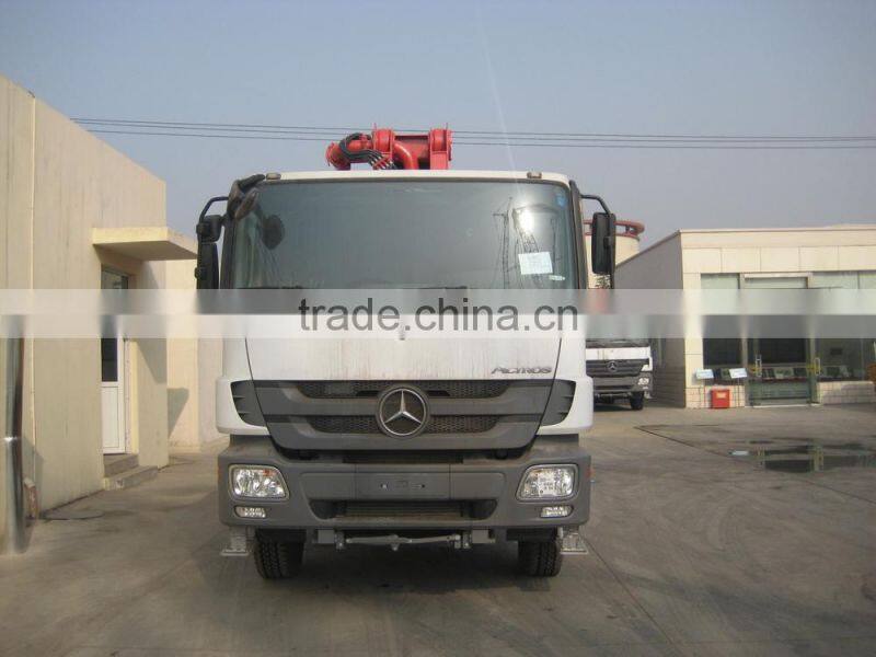 2017 hot sale 53m isuzu concrete pump truck