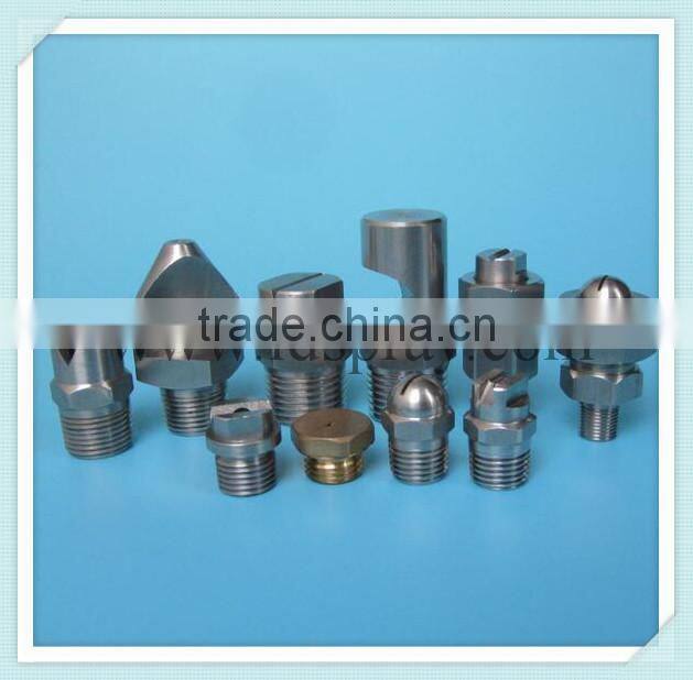 Stainless steel and brass vehicle cleaning washing fan spray nozzles