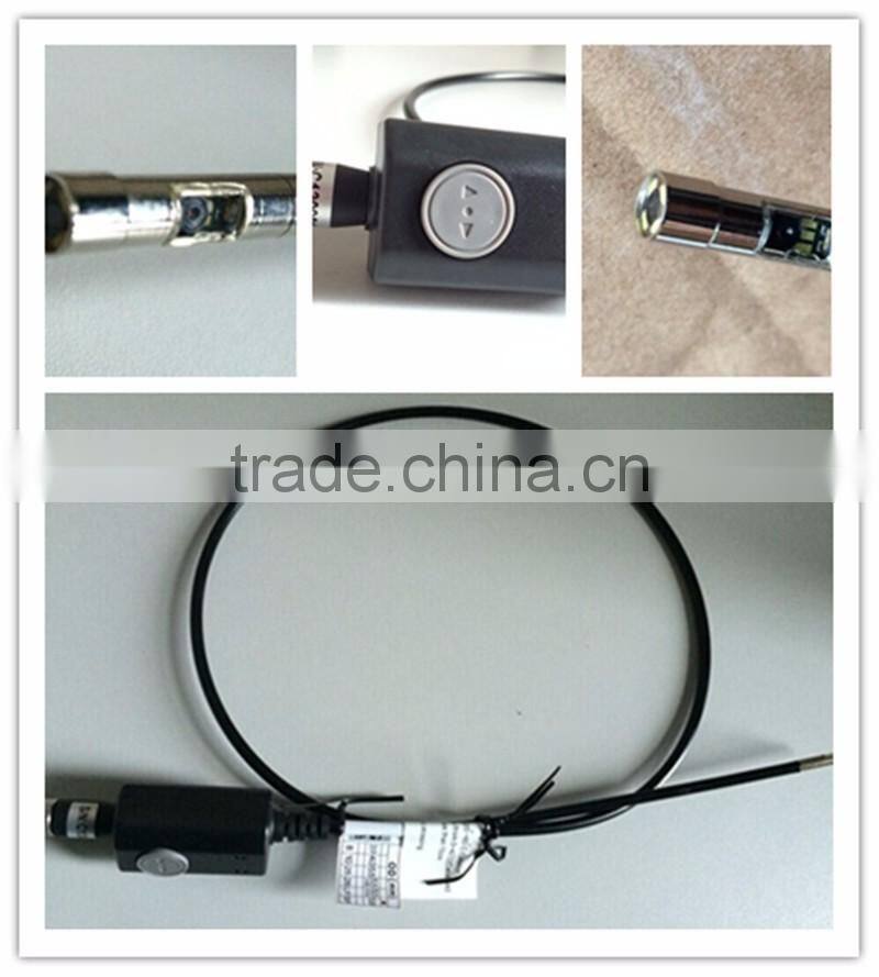 Car inspection industrial endoscope 3.5" TFT video borescope with 5.8mm double cameras