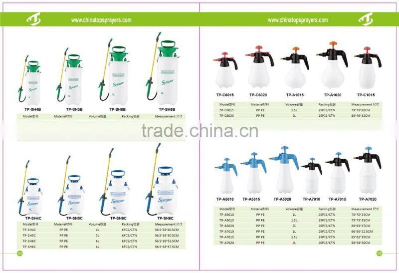 spray industrial pump spray bottle professional plastic pump VITON seals