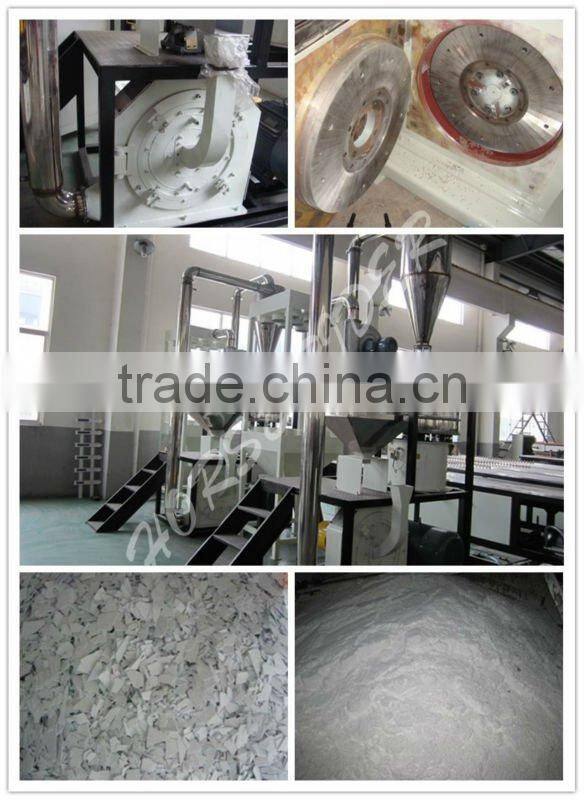 Automatic PE PP ABS LDPE LLDPE PET High Speed Plastic Pulverizer Machine / Pulverizer Mill/PVC Pulverizer for Pipe Profile Power
