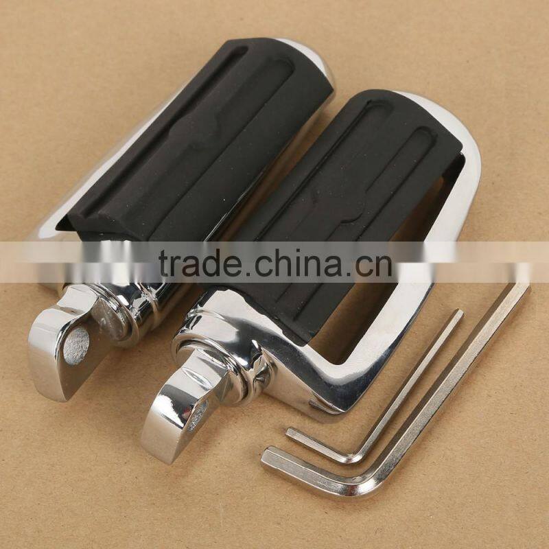 1 Pair Motorcycle Male Mount style Foot Pegs Footrests For Electra Glide