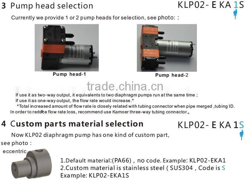 Kamoer KLP02 24v diaphragm pump