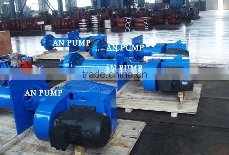 Centrifugal vertical mud sump pump