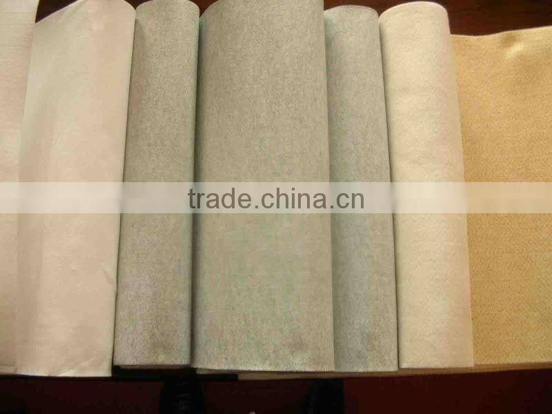 Aramid fiber + glass fiber compound glass fiber needled felt