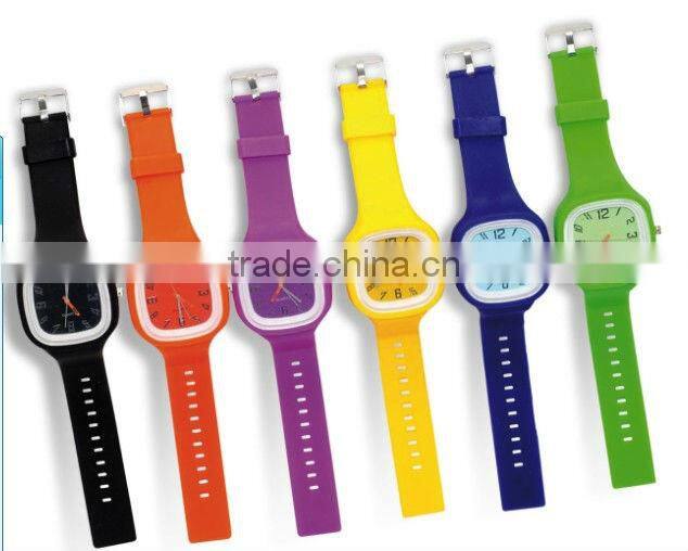 Charm healthy graceful harmless non toxic silicone wristwatch