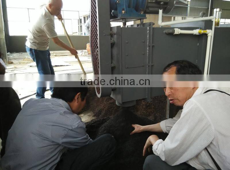 Rotary furnace of continuous carbonization furnace for sawdust and rice husk