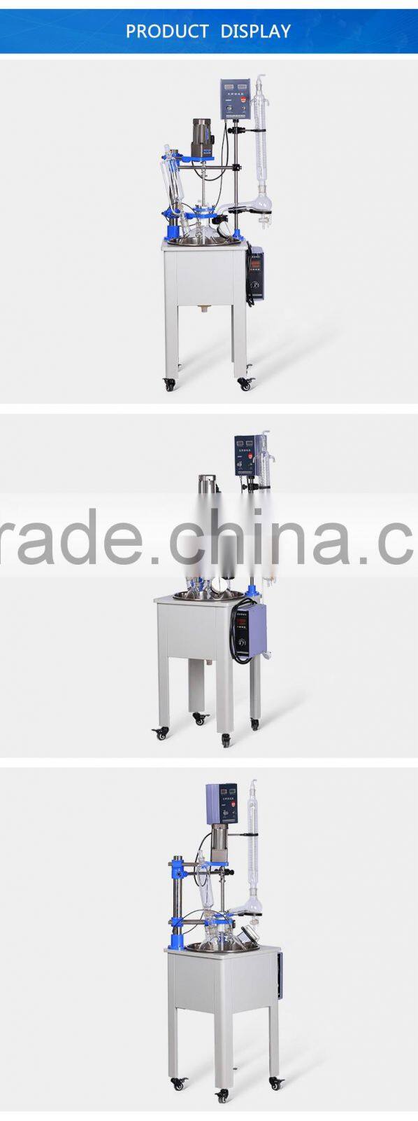 KD School Chemistry Lab Instruments Glass Reactor