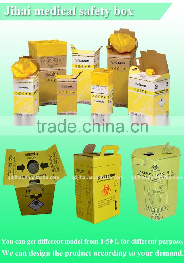 Needle Box/Sharp container/medical waste carton box
