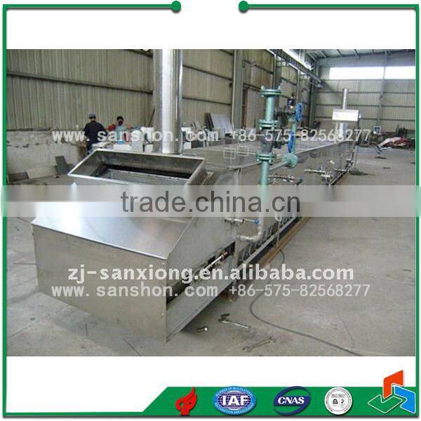 Sanshon LPT Vegetable and Fruit Model Chain Type Blancher
