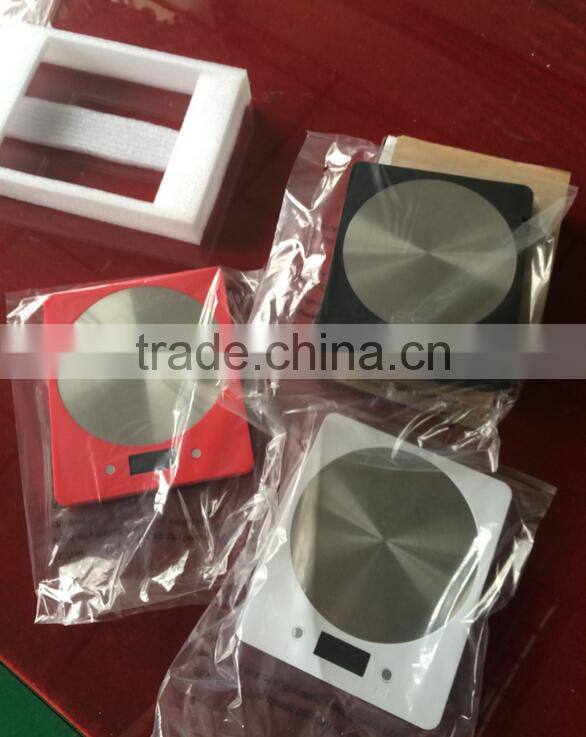 ABS plastic commercial digital kitchen scale 5kg