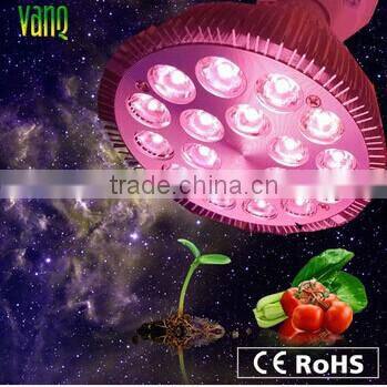 Flowering LED grow light par38 e27 18W for mini grow box