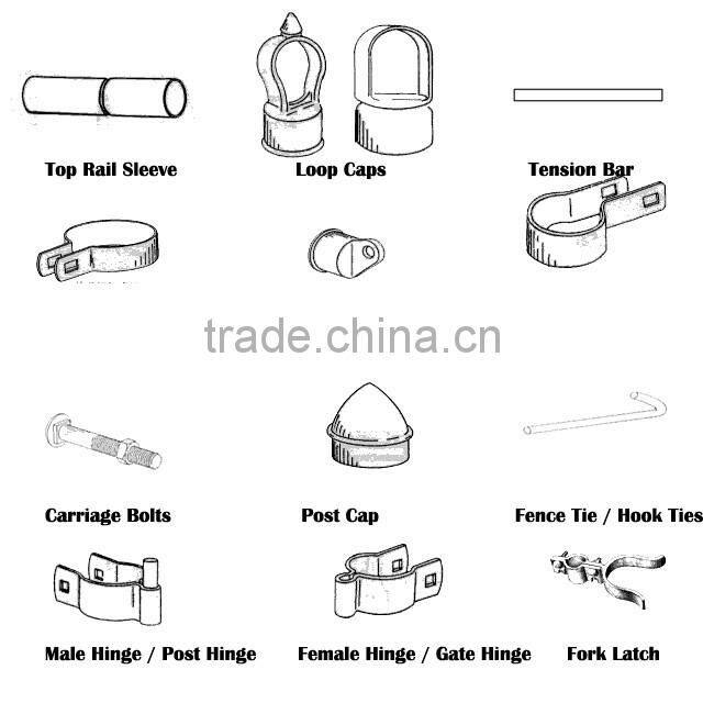 China Manufacturer Chain Link Fence Parts