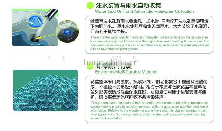 neoclassicism garden planter garden flower pot C-03A