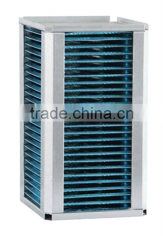 Aluminum heat exchanger corrugated core