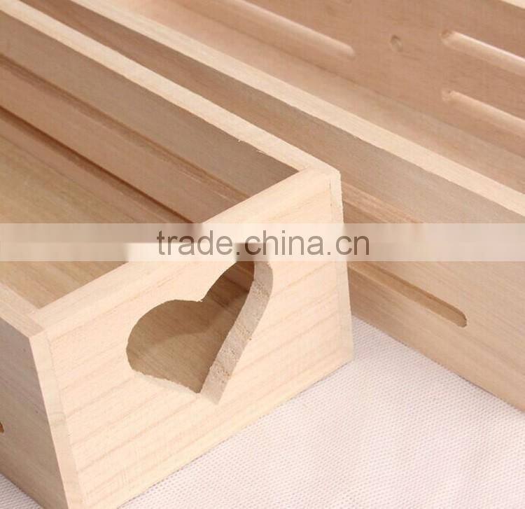 decorative small shabby chic garden wooden fruit boxes vegetable apple crate