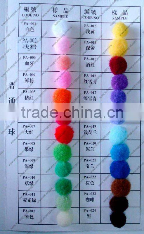 pompom/ christmas decorative pompoms/ acrylic pompom/ festival pompoms