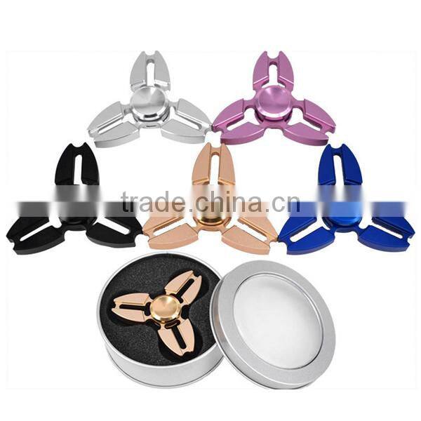 2017 new design spinner fidget and hot Sale hand spinner Anti Stress Tri Hand Fidget Spinner