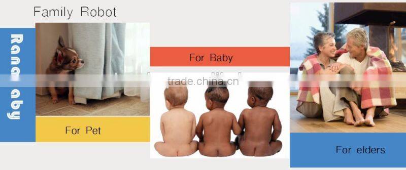 Factory Price WIFI Charge Voice Intercom Home Monitoring Real Care Baby Robot