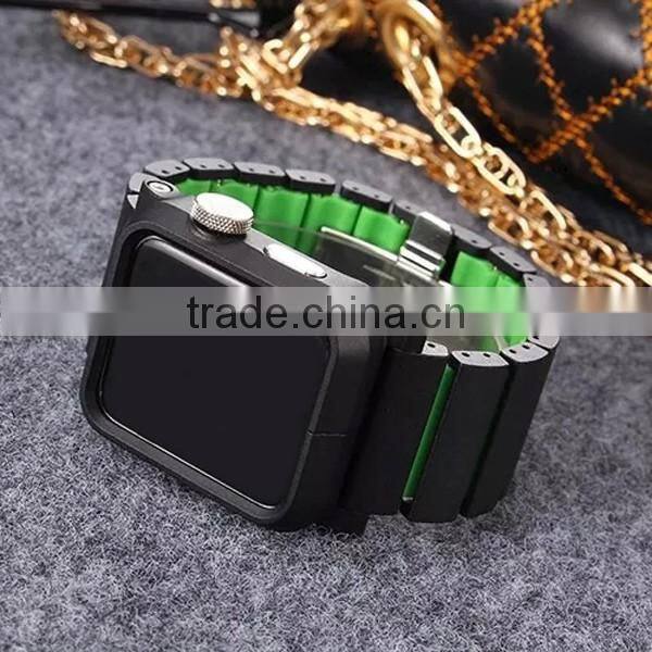 Factory wholesale Replacement Stainless Steel Wristband & watch case for Apple watch