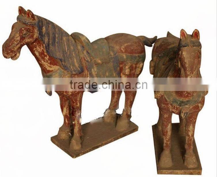 antique imitation wooden fish sculpture home hotel decoration sculpture