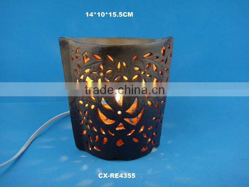 Ceramic oil burner-Constant Temperature Electric Ceramic Wax Warmer for Soy Wax