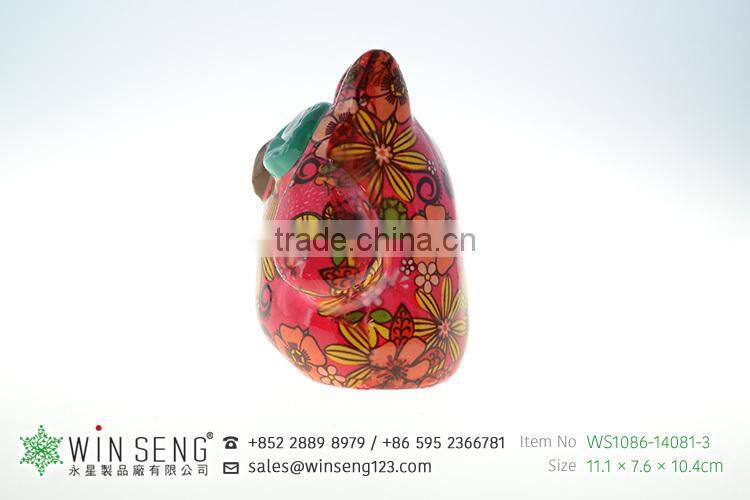 Cute ceramic Owl piggy bank for souvenir gifts