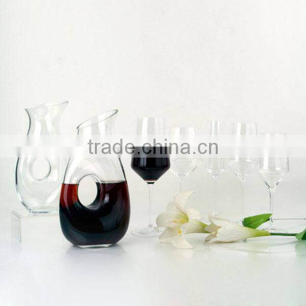 High quality and elegant design 7 sets holder decander with water glass