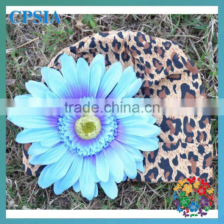 Zerra toddler cotton beanie hat with flowers