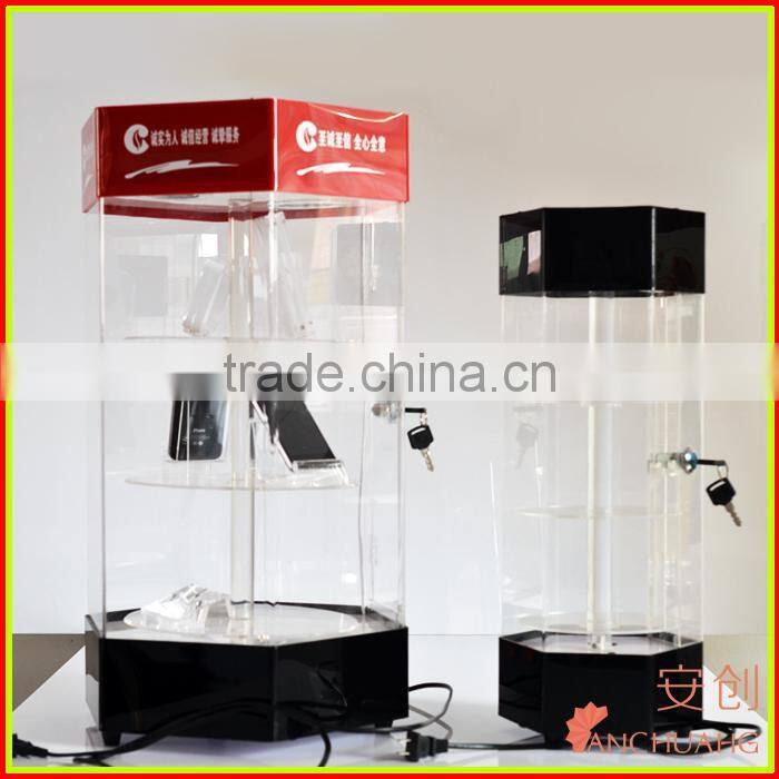 display cabinet with lock