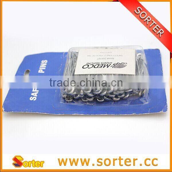 stainless steel silver color hot sale safety pin