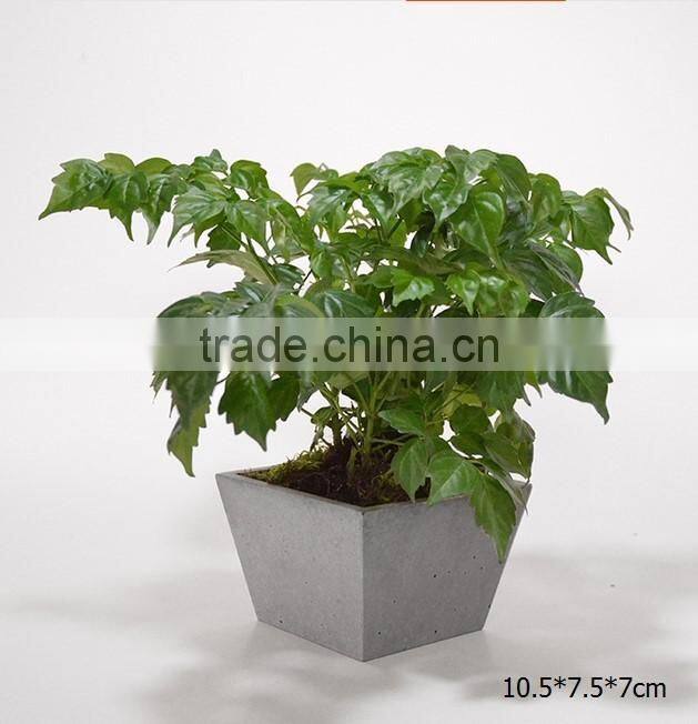 cement minimalist Geometic concrete flower vase