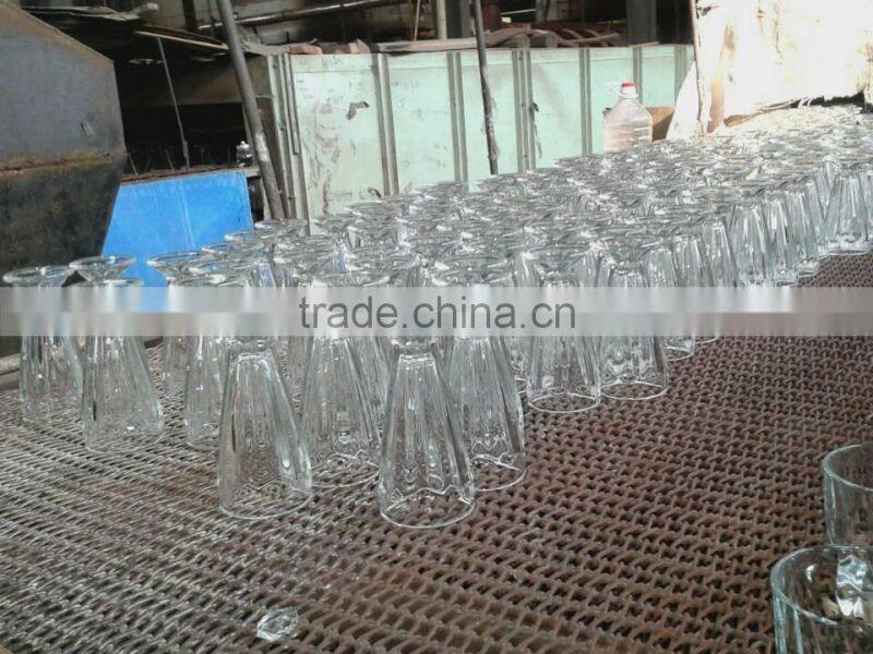 Unique Engraving Glass Ice Cream Cup