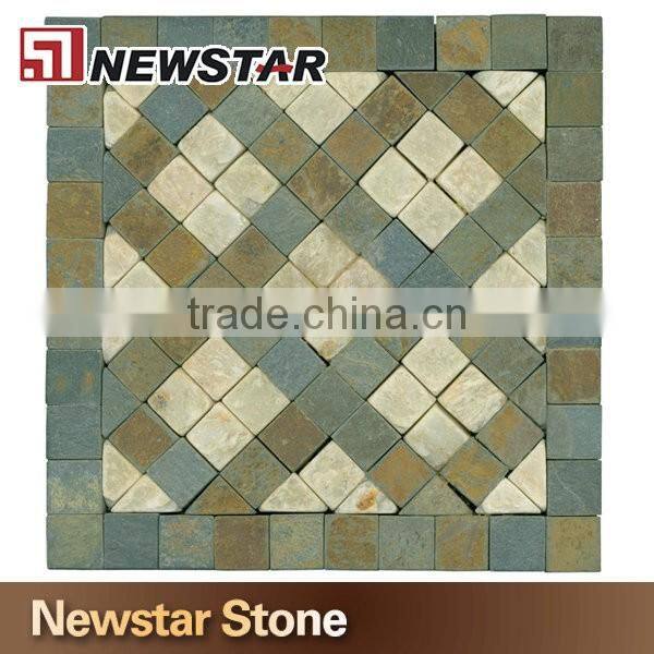 slate mosaic china slate multicolor natural stone slate mosaic
