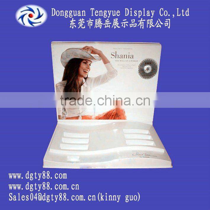 plastic display stand, vacuum forming plastic products for cosmetic