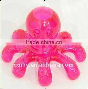 orange pushing Neck vertebra body massager