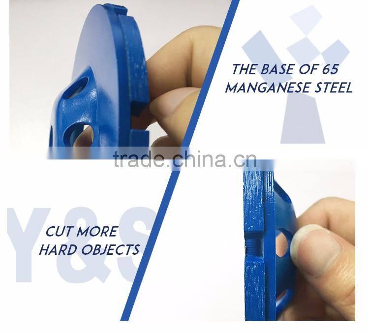 Double Laser Welded Segmented Turbo Concrete Diamond Saw Blade